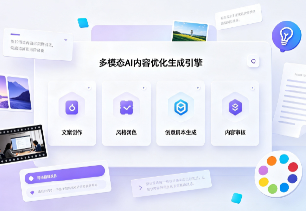 茂港区AI智能内容优化创新 多模态生成技术丰富数字内容创作生态
